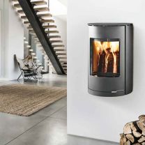 Westfire Uniq 36 Wall Hung Eco Design Ready Wood Burning Stove