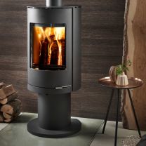 Westfire Uniq 36 Pedestal 1 Eco Design Ready Wood Burning Stove
