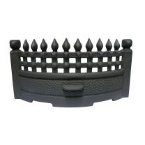 18" Castle Cast Iron  Fire Front / Fret Matt Black 