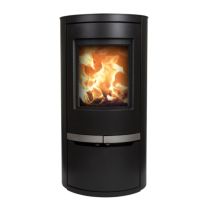 Mi-Fires Ovale Low with Door Wood Burning Stove