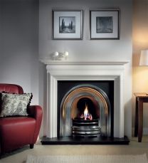 Gallery Collection Large Crown Cast Iron Fire Inset 16 inch