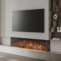 Ilektro 1650 Landscape Built In Inset Electric Fire