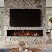 Ilektro 2000 Landscape Built In Inset Electric Fire