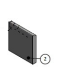 Waterford Stanley F900 Ridge Right Rear Fire Brick [A4-BB_MIR]