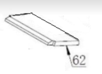 Stanley Aoife [Eco Model] Lower Vermiculite Baffle Plate [FRSM05U29]