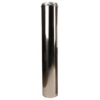 1000mm Straight Length - 5" Twin Wall Flue Pipe [125mm]