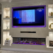 Ezee Glow 72" Celestial Built-In Wide Screen Electric Fire **SPECIAL**