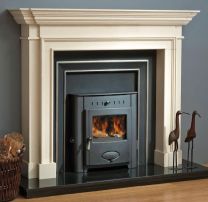 The Parnell Marble Fireplace Ivory Cream