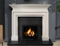 The Wallace Limestone Fireplace Surround