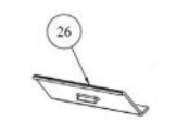 Stanley Ardmore Boiler Cleaning Door Lower Baffle Plate [Z00060AXX] 