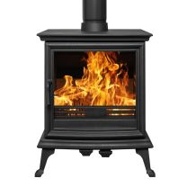 Mazona Ashford 8kW Stove, Multifuel, Woodburning, Freestanding, Eco Design Approved, Defra Approved