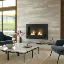  Henley London Wall Mounted Bio Ethanol Cassette Fire Stove