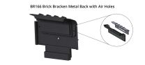 BR166 Brick Bracken Metal Back with Air Holes