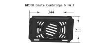 GR038 - Cambridge 5 - Grate (Full set)