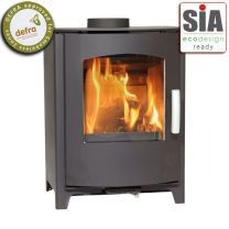 Mendip Churchill 8 SE Eco Design Ready Multi Fuel Wood Burning Stove