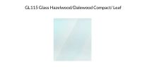 GL115 Glass Hazelwood/Dalewood Compact/ Leaf