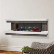 Evonic Espire 150 Wall Mounted Electric Fireplace Suite 