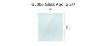 Apollo 5/7  - Glass for Henley Stoves GL006