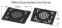 GR015 Grate Arklow 5 kw Full set