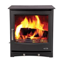 Mazona Newport  Eco 7kW Multifuel Woodburning Stove, Freestanding, Eco Design Approved, Defra Approved