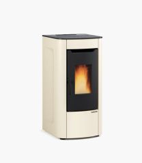 Nordica Extraflame Sabrey 5 Wood Pellet Stove - Ivory