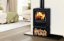Henley Orion 400 5kW Stove – Black Glass Door