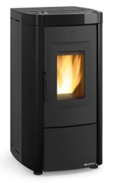 Nordica Extraflame Moira Evo Wood Pellet Stove - Black