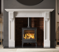 The Erne Fireplace + Stove Package