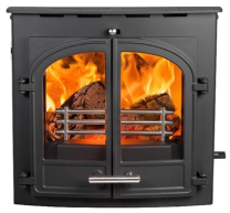 Cleanburn Sonderskoven Inset 8 Double Door Stove