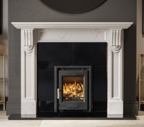 The Lough Fireplace + Stove Package