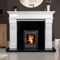 The Castle Fireplace + Stove Package