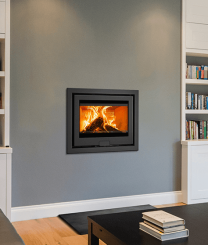 Di Lusso R6 Eco Inset Stove Wood Burning Cassette Stove