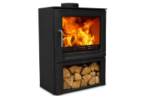 Hi Flame R6 Log Store Eco Design Multi Fuel Stove 