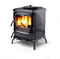 Waterford Stanley Reginald Multi Fuel Boiler Stove Enamel Black