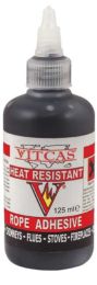 Vitcas Heat Resistant Black Rope Seal Adhesive 125ml