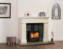 San Remo 5kw Steel  Slim Wide Eco  Design Multi Fuel  Stove