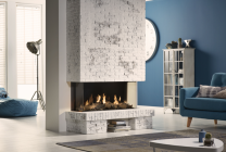 DRU Global 100 Triple  Balance Flue [BF] Gas Fire
