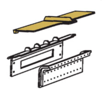 Stanley Aoife [Non Eco Model] Top Upper Baffle Plate [AF0518-CR] 