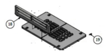 Waterford Stanley F500 Edge A4 Cast Iron Grate Assy