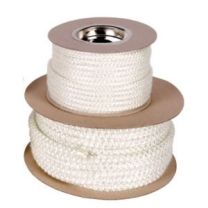 6mm Heat Resistant Stove Fire Rope White - Per Metre