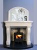 Carlingford Marble Fireplace Ivory Cream