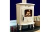 Henley Aran 6kw Cream Enamel Multi Fuel Room Heater Stove