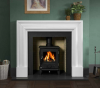 The Continental Fireplace Surround Polar White Marble