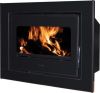 Vitae 5kW Landscape Cassette Wood Burning Stove + Glass Frame